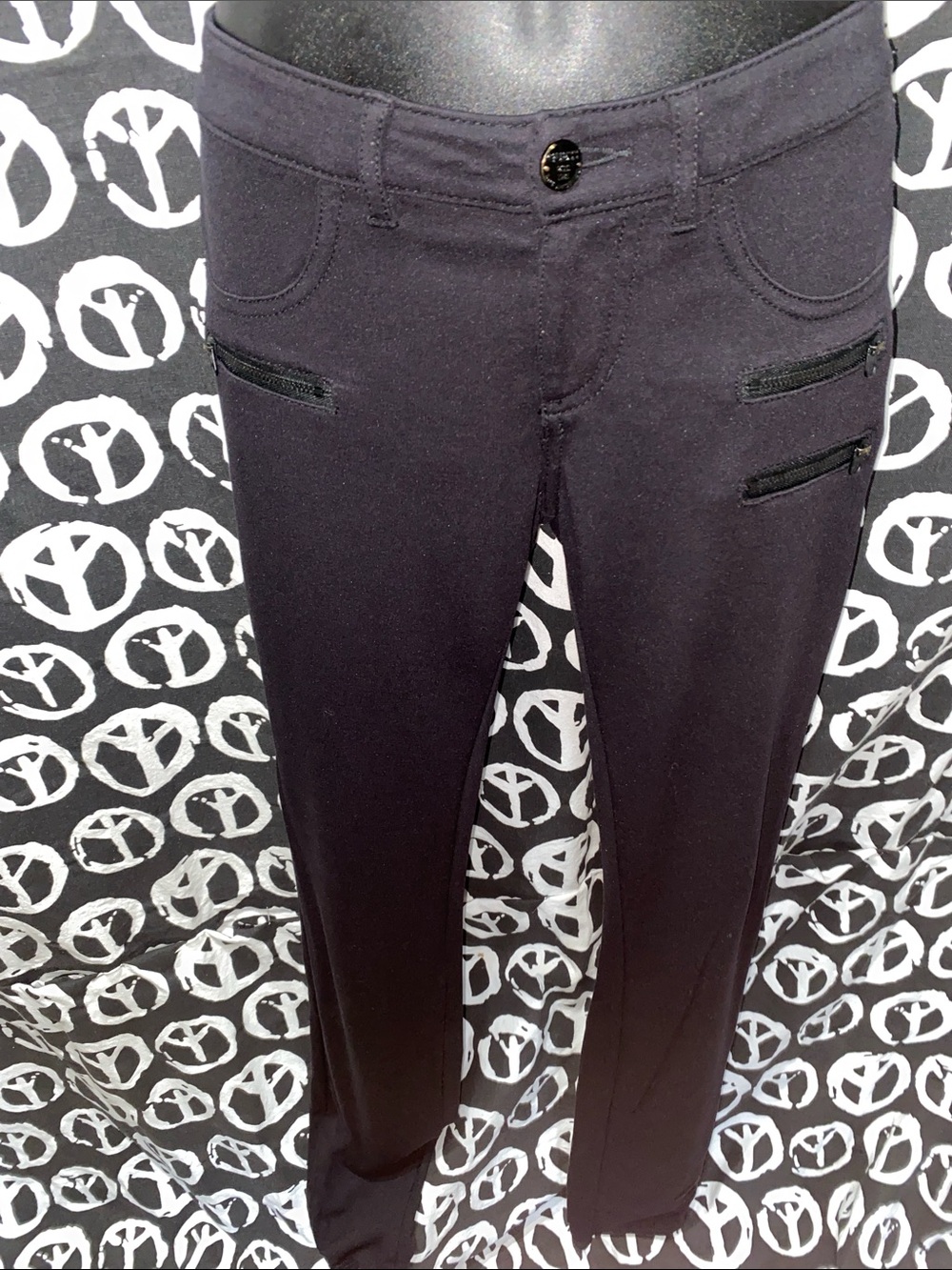 GUESS LOS ANGELES Black JEGGINGS SZ 25